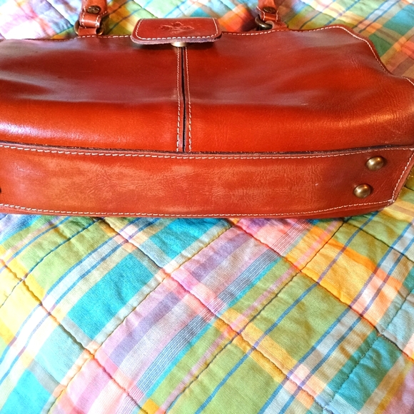 Patricia Nash Brown Leather Handbag - Picture 5 of 8